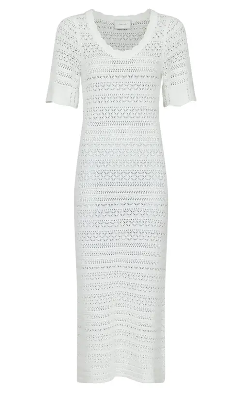 Neo Noir Kjole - Eiko Knit - Off White