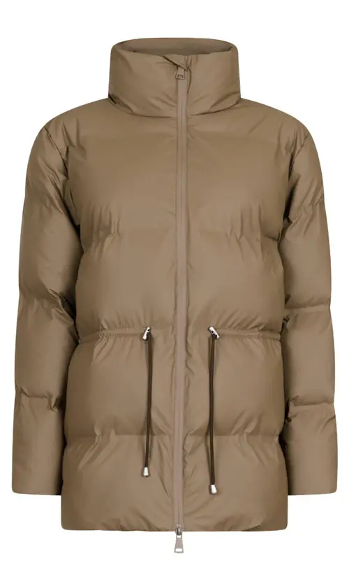 Neo Noir Jakke - Mayra Puffer - Dark Taupe