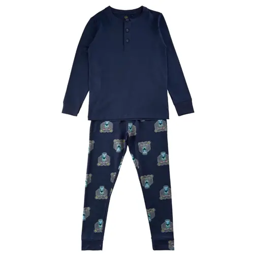 THE NEW - Asleep Night Set Boy Nattøj - Navy Blazer - 7/8