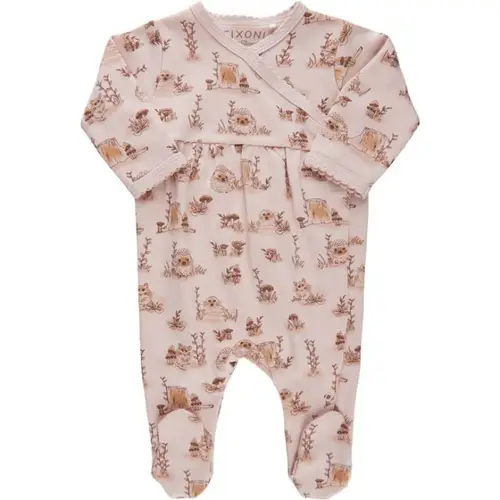 Fixoni -  Heldragt Romper LS - Soft Rose - 68