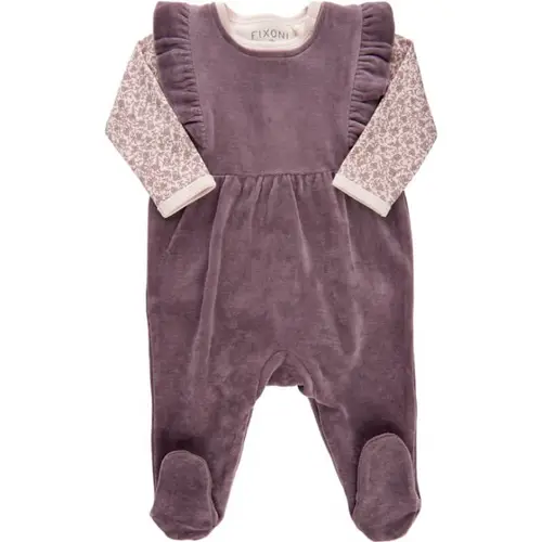 Fixoni -  Heldragt Romper Set - Lilac - 74