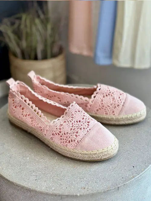 Susan Espadrillos blonde - Pink 38