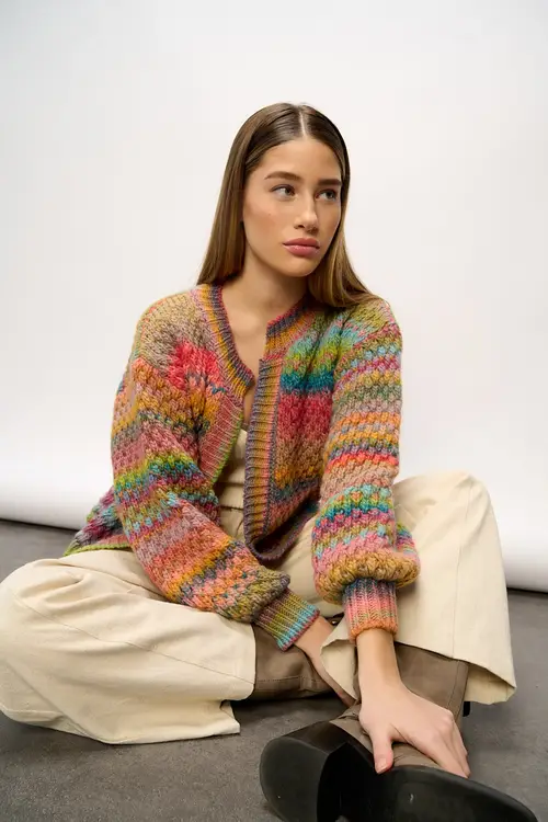 Noella, Gio Knit Cardigan - Candy Mix XS/S