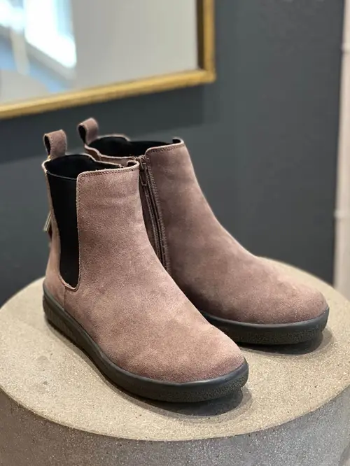 Green Comfort, Active Chelsea Boot - Taupe 39