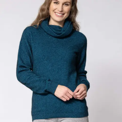 Womens Polo Neck sweater - Tui, Noble Wilde