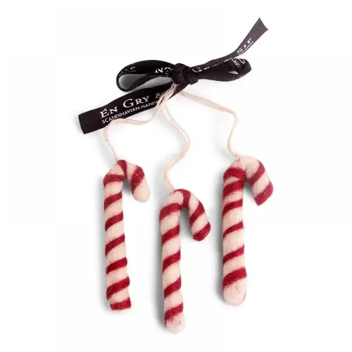 Candy Cane - Set of 3, Gry & Sif