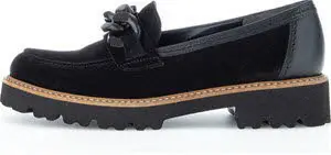 Gabor - Loafer i skind, 23-0485 - Sort - 6.5