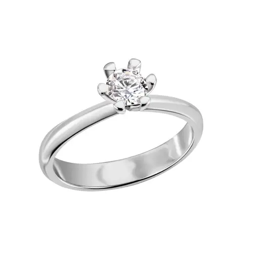 Moments Ring 14K Hvidguld 0.40ct