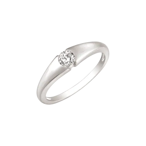 Støvring Design Rhodineret Sølv Ring 12237058