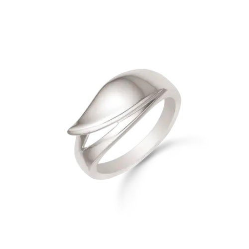 Støvring Design Rhodineret Sølv Ring 12254018