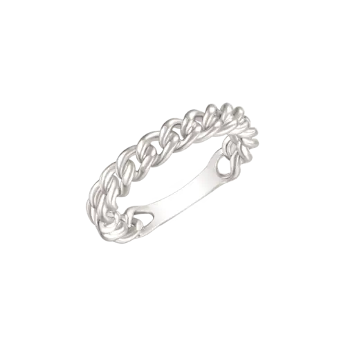 Støvring Design Rhodineret Sølv Ring 12323980