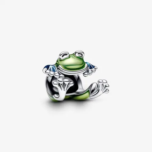 Pandora Moments Frog Charm i Sterling Sølv 793342C01