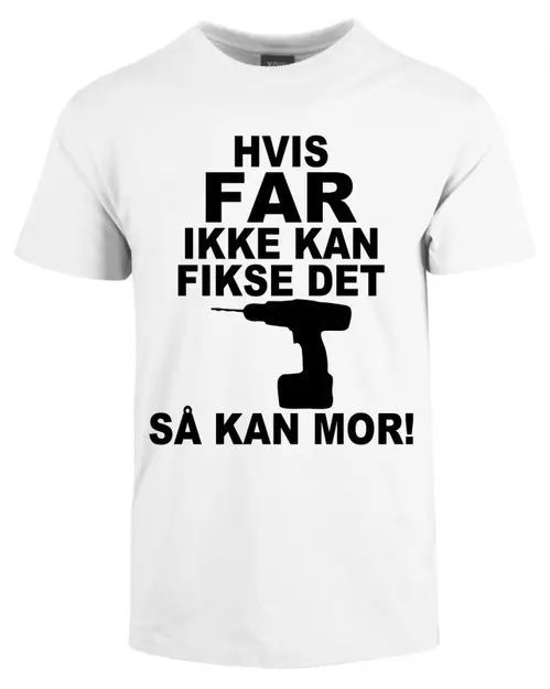 Mor fikser det - Hvid