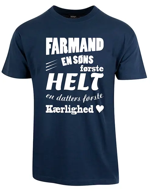 Farmand t-shirt - Navy