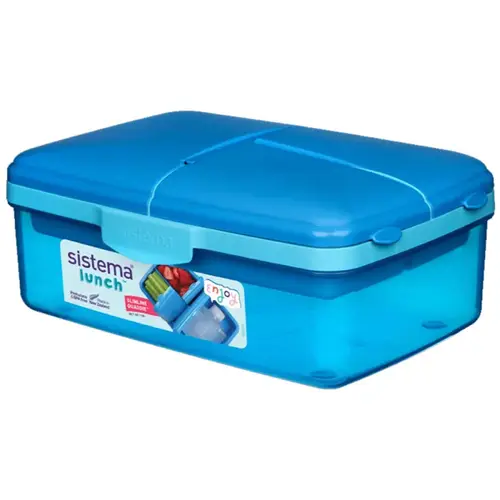 Sistema madkasse Slimline Quaddie 1,5 L - Blue