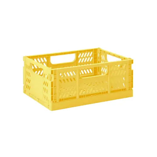 Foldekasse fra 3 Sprouts - Medium Yellow