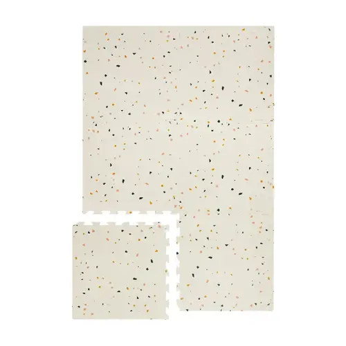 3 Sprouts skumgulv 180 x 120 cm - Terrazzo Cream