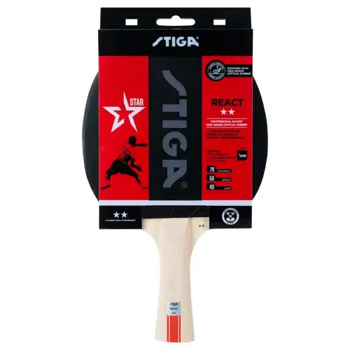 Stiga React 2* Bordtennisbat