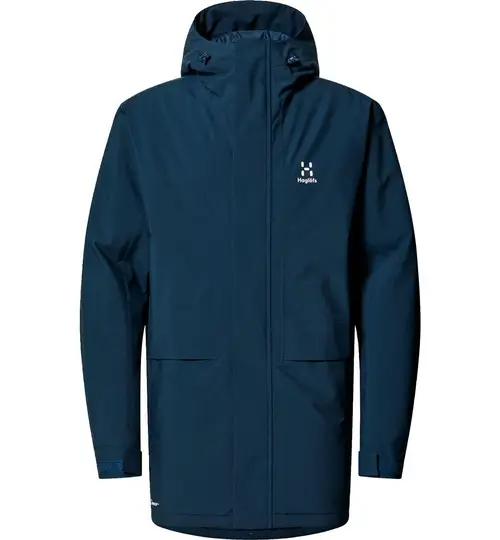 Haglöfs Salix Proof Mimic Parka Herre, tarn blue