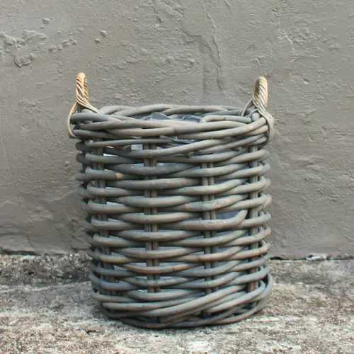 Kurv til planter | Rattan | Ø46xH45 cm