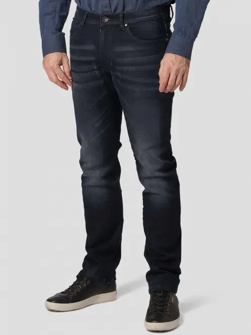 Pre End - Robbie 2051 stretch jeans i mørkeblå - Herre - 32/32 - (Regular fit)