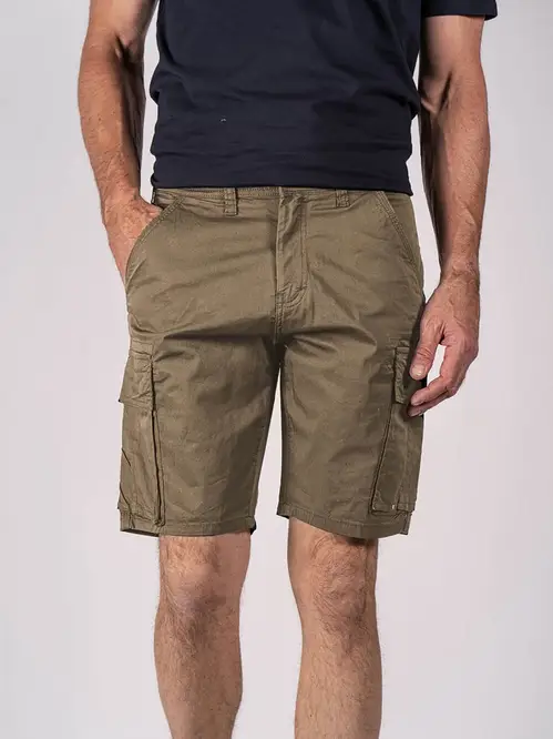 Pre End | Lanton cargo shorts i army coffeebrown | Herre | 38