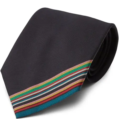 Paul Smith Accessories Stripe Tie Navy