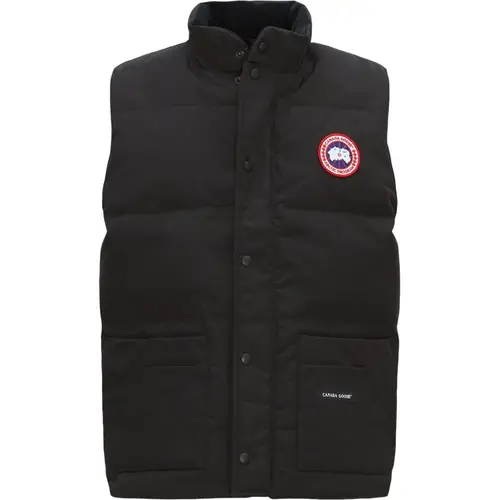 Canada Goose Regular fit FREESTYLE VEST 4154M Veste Sort