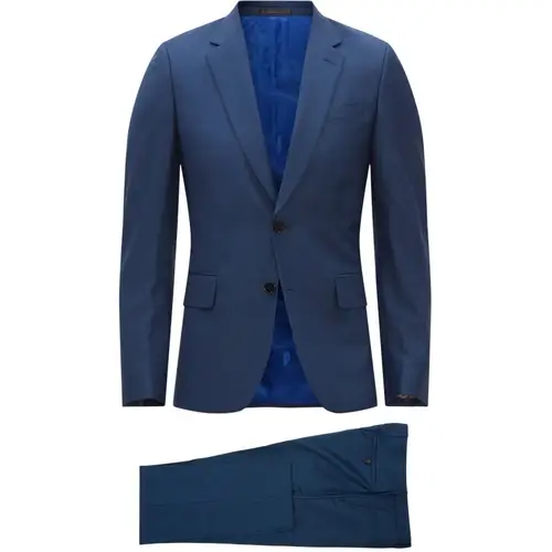 Paul Smith Main Tailored fit 1457 M00986-48 Habitter Blå