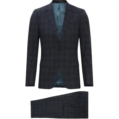 Paul Smith Main Tailored fit 1457 M02262 Habitter Navy