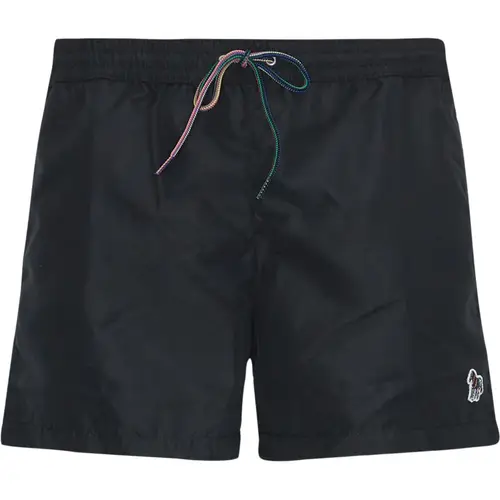 Paul Smith Accessories Regular fit 200A AU285 SWIM Shorts Sort