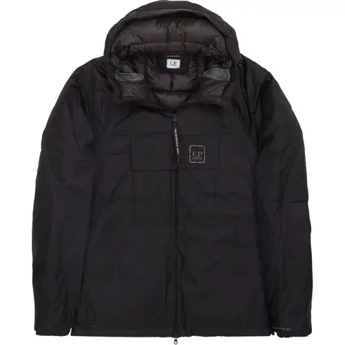 C.P. Company The Metropolis Series Hooded Bloom Down Jacket Sort