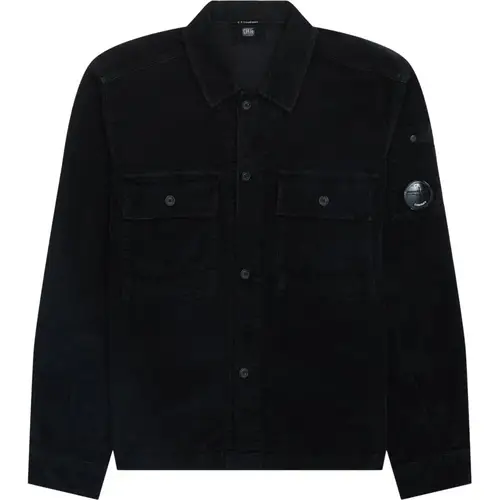 C.P. Company Corduroy Buttoned Utility Overshirt Sort