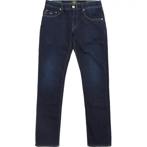 SARTORIA TRAMAROSSA Regular fit MICHELANGELO D452 Jeans Dark Blue