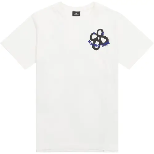 PS by Paul Smith Relaxed fit 965X NP4825 T-shirts Off White