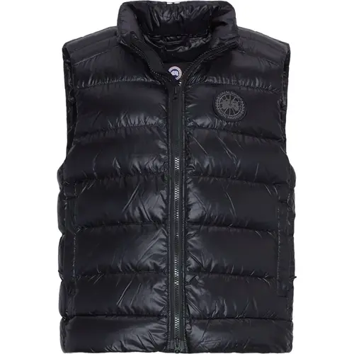 CANADA GOOSE BLACK DISC Regular fit CROFTON VEST BD Veste Sort