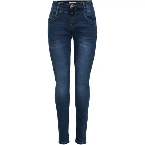 Jewelly dame jeans JW7058 - Denim Blue