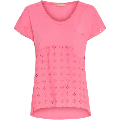 Marta Du Chateau dame t-shirt 41058 - Fuxia