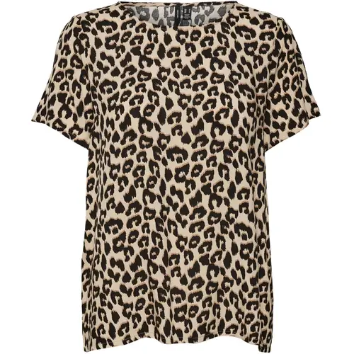 VERO MODA dame top VMEASY - Irish Cream Dina