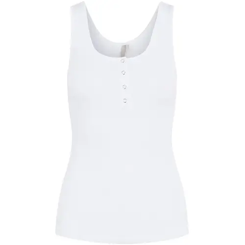 Pieces dame top PCKITTE - Bright White