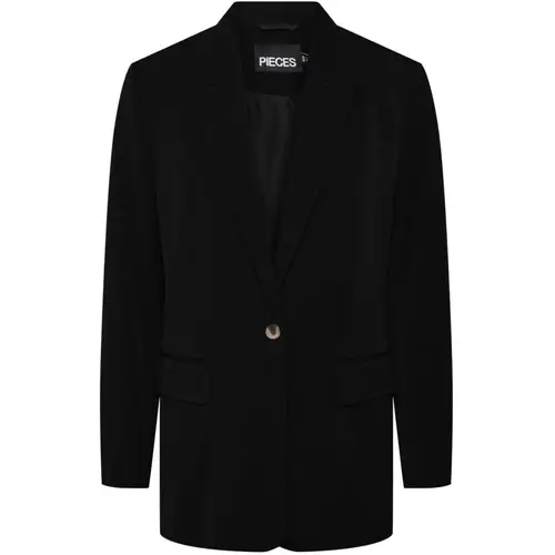 PIECES dame blazer PCSERANO - Black