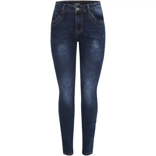 Marta Du Chateau dame MdcMette Jeans MDC104-2505 - Denim