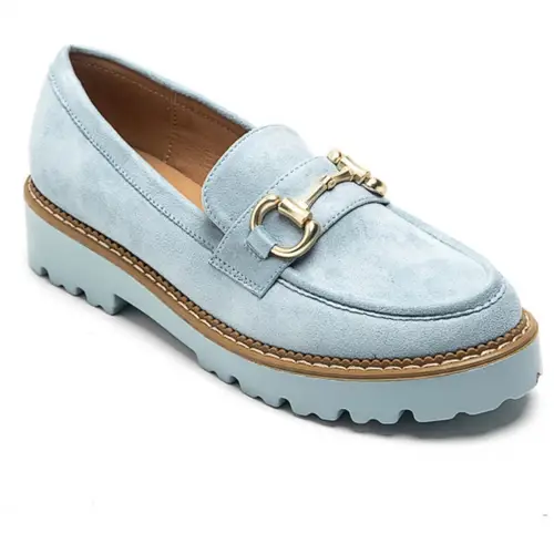 Leah Dame loafers 1777 - Blue