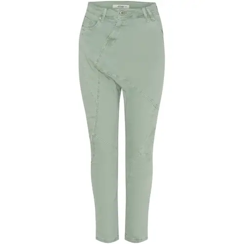 Jewelly dame jeans JW2300-12 - Green