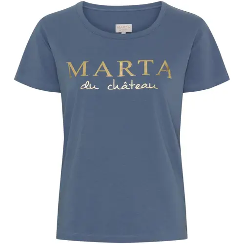 Marta du Chateau Dame T-shirt MT002 - Denim Blue