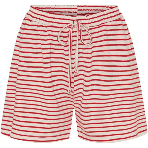 Lululia Dame Shorts LUSELMA 62781 - Red/White