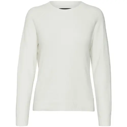 Vero Moda dame strik VMDOFFY - Snow White MELANGE