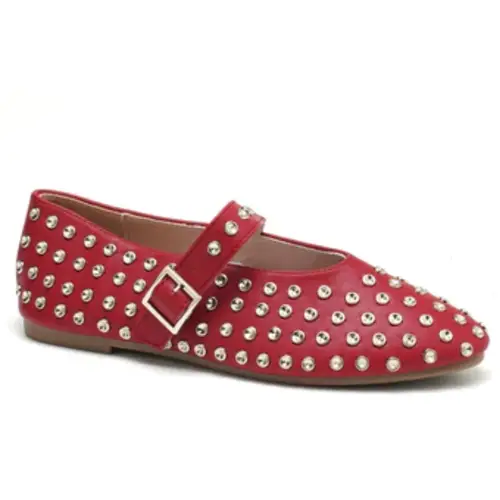 Valerie dame ballerina sko CM2315 - Red