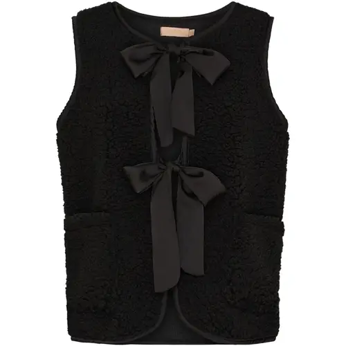 Marta du Chateau dame vest MdcGudrun 24583 - Black