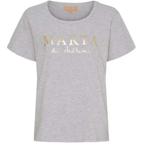 Marta du Chateau Dame T-shirt MT002 - Grey Melange